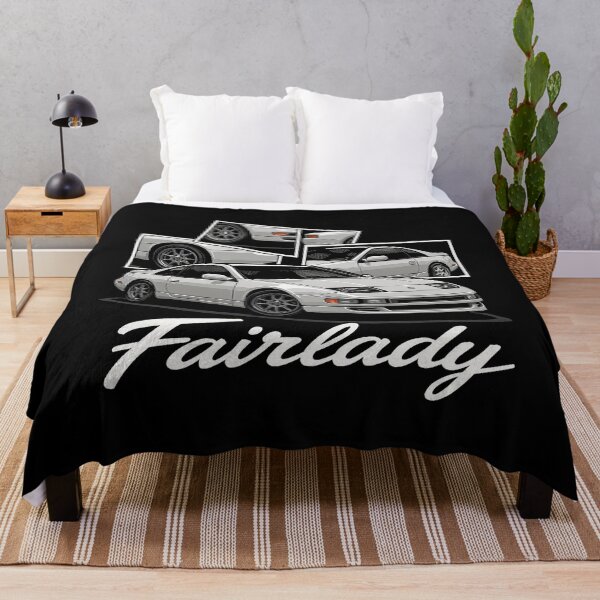 Item preview, Nissan Fairlady Z32 300ZX Art Print – White JDM Classic Coupe Collage designed and sold by TheArtOfCar.