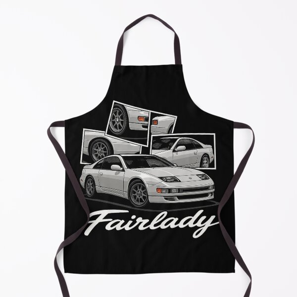 Item preview, Nissan Fairlady Z32 300ZX Art Print – White JDM Classic Coupe Collage designed and sold by TheArtOfCar.