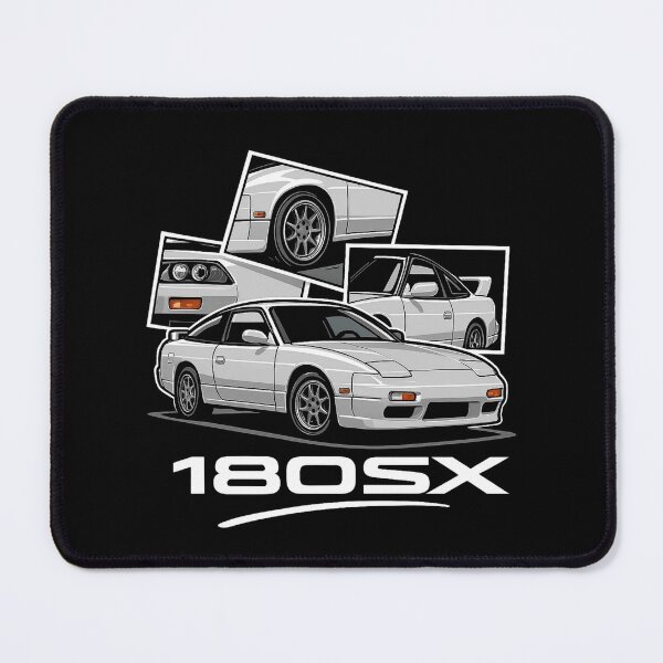Item preview, Nissan 180SX S13 Poster – White JDM Hatchback Drift Icon Illustration designed and sold by TheArtOfCar.