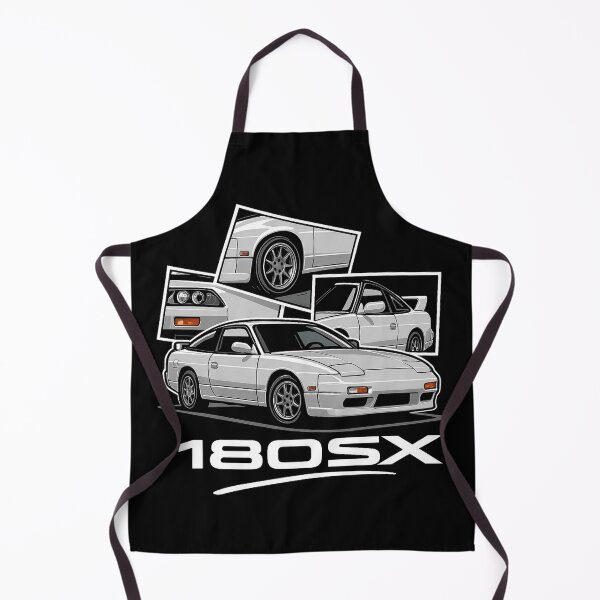 Item preview, Nissan 180SX S13 Poster – White JDM Hatchback Drift Icon Illustration designed and sold by TheArtOfCar.
