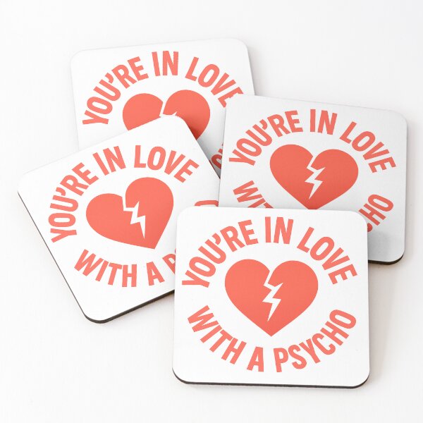 Item preview, You’re in Love with a Psycho | Kasabian Tribute designed and sold by PocodotCreations.
