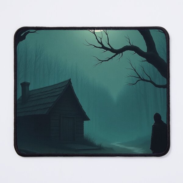 Item preview, "Recluse Lifestyle: Embracing Solitude in Nature's Darkness" designed and sold by LinaSpectrum.