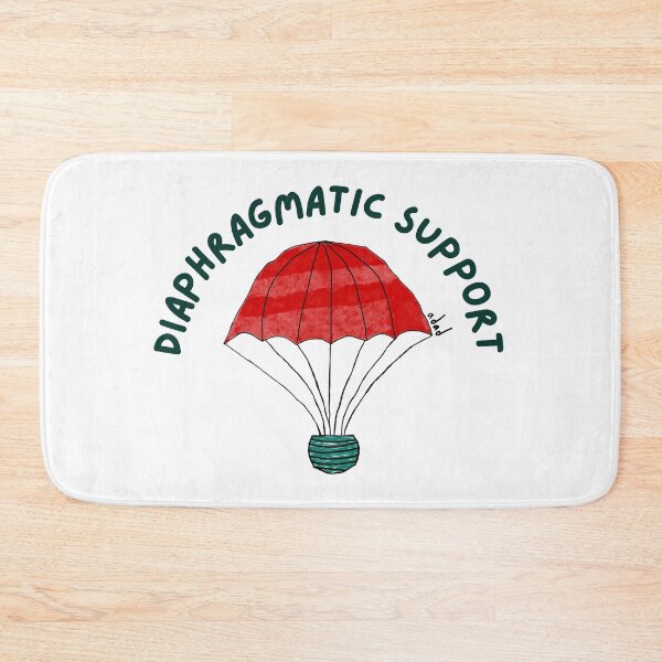 Item preview, Singer Swag: Diaphragmatic Support Parachute Cute Design designed and sold by ADimeADozen.