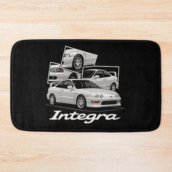 Item preview, JDM Acura Integra Type R DC2 Art Print – White 90s Hatchback Car Illustration designed and sold by TheArtOfCar.