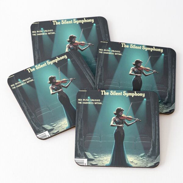 Item preview, Silent Symphony by Midnight Violet. Comic book cover designed and sold by JonelleTshirts.