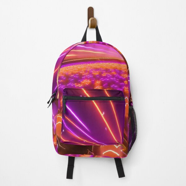 Item preview, Colored neon tulips flowers on field night designed and sold by Design your dreams.