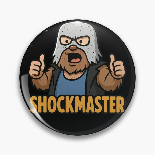 Artikelvorschau, Lustige Cartoon-Shockmaster-Maus mit glitzerndem Helm entworfen und verkauft von BogskyShop.