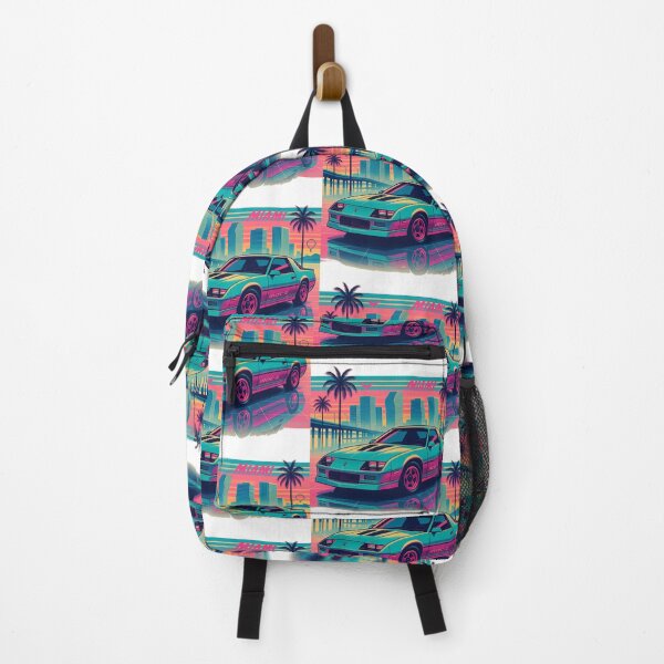 Item preview, 1987 Camaro IROC-Z Retro Miami Vaporwave Art – Neon Muscle Car Aesthetic  designed and sold by TheArtOfCar.