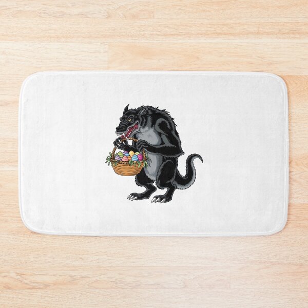 Item preview, A wolf with a basket of goodies. designed and sold by Joseph Hail.