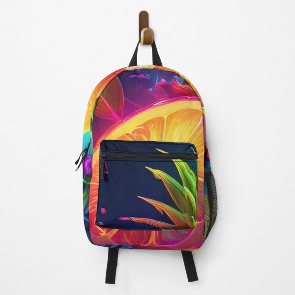 Item preview, Colored neon fruits on neo night designed and sold by Design your dreams.