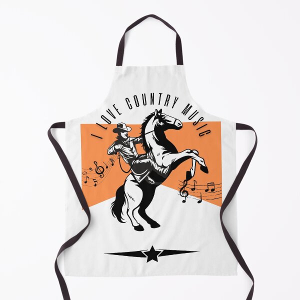 Item preview, i love country music- Western Horse Rider Design designed and sold by YONKO STORE.