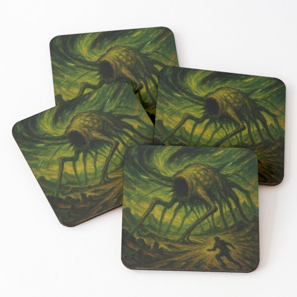 Item preview, Colossal Nightmare – Cosmic Horror Expressionist Art designed and sold by Velun.