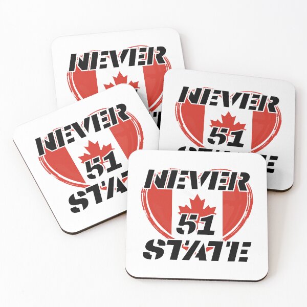 Item preview, CANADA 51st state. NEVER designed and sold by Red-forever.