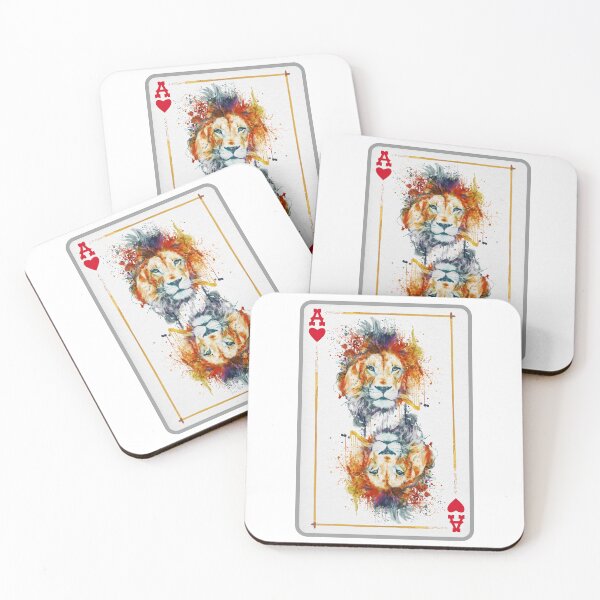 Item preview, Lion Ace of Hearts designed and sold by caracatita75.