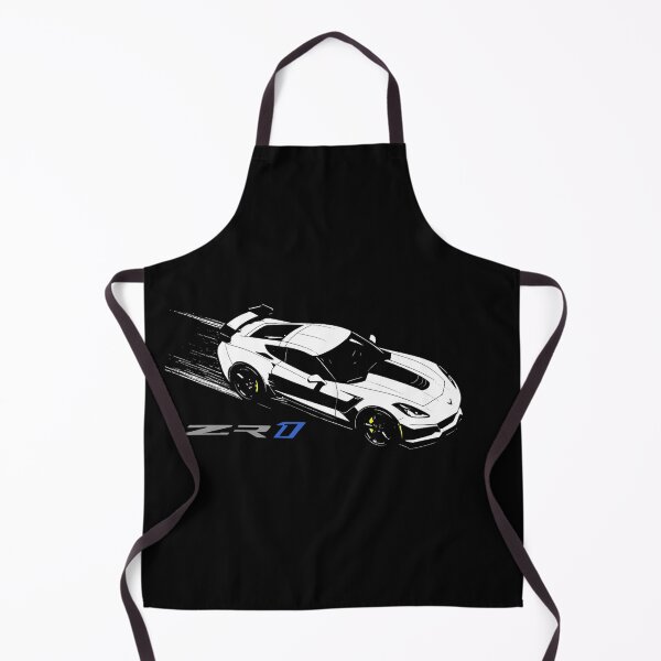 Item preview, Corvette C7 ZR1 High-Speed Comic Style Illustration – White Supercar Minimalist Art designed and sold by TheArtOfCar.