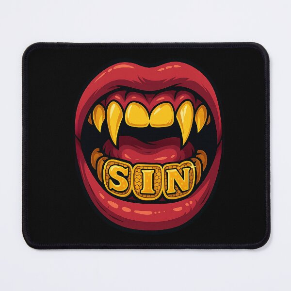 Item preview, Vampire Grin SIN Gold Fangs designed and sold by Zuriel Hargrove.