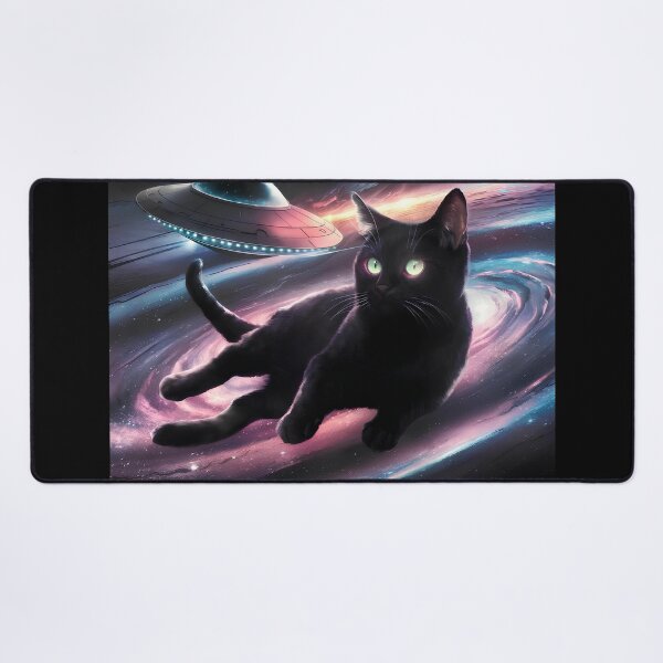 Item preview, Massive Cat in the Midst of Cosmic Realms designed and sold by Paul-Place.
