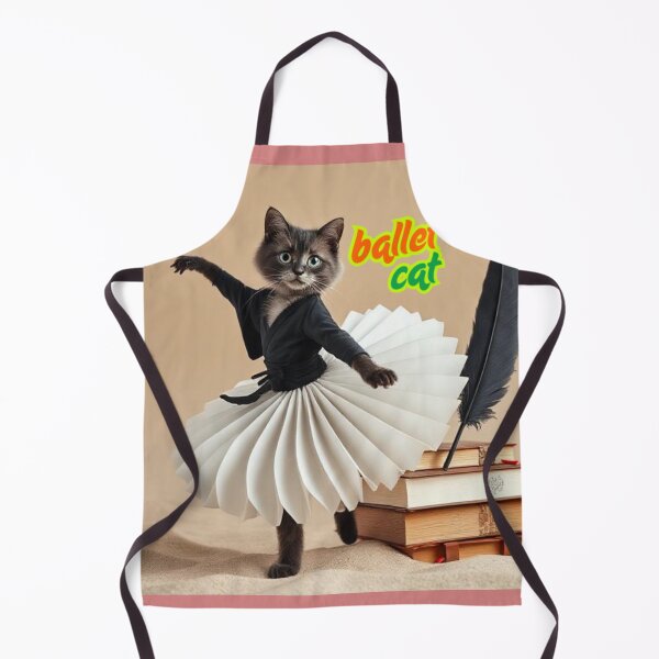 Item preview, The charming ballet cat designed and sold by Graphichop.