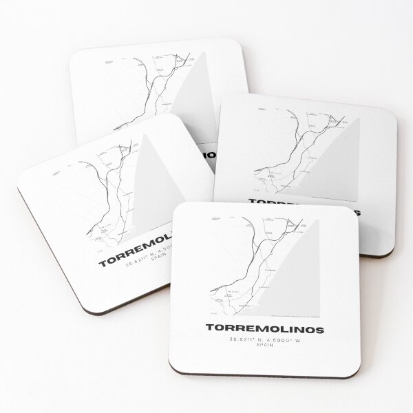 Item preview, Torremolinos Minimalist Map Poster – Spain Coastal Wall Print designed and sold by RM-Journey.