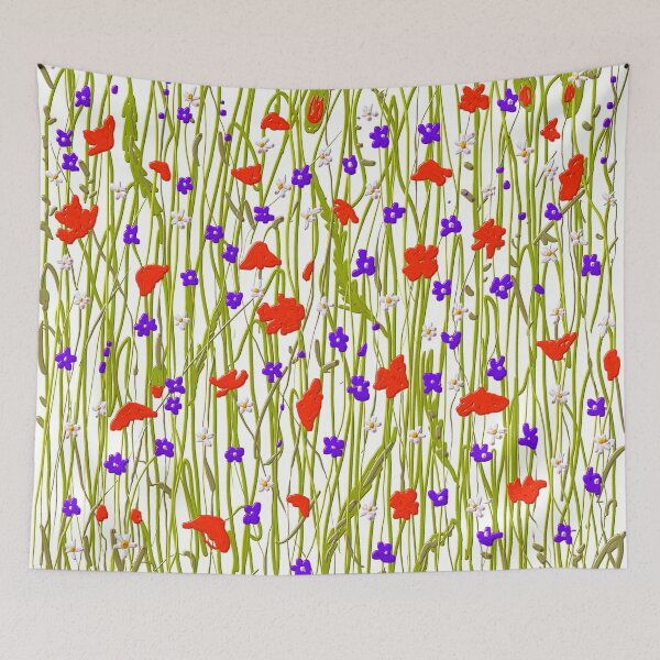 Item preview, wild flowers designed and sold by ArtKseniia.
