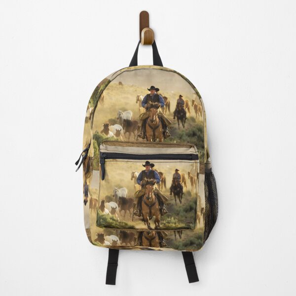 Item preview, Wrangling the Horses at Sunrise designed and sold by Kay Brewer.