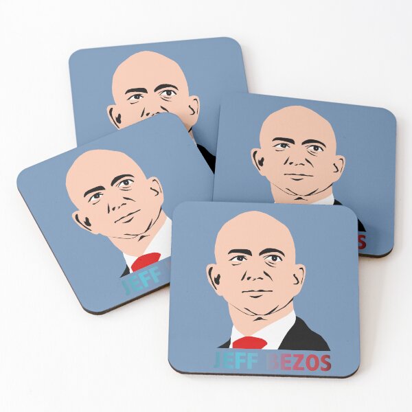 Item preview, Jeff Bezos illustration designed and sold by ZooStateofMind.