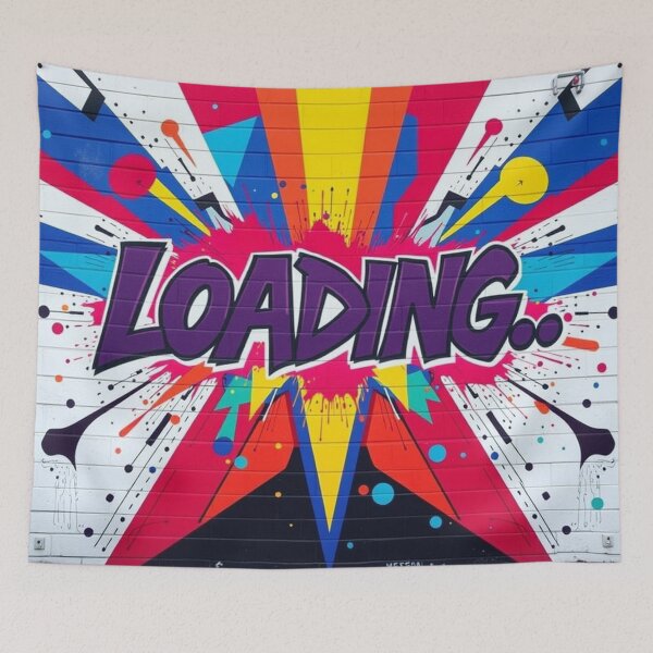 Item preview, Loading Street Art Graffiti designed and sold by Simplybe1.