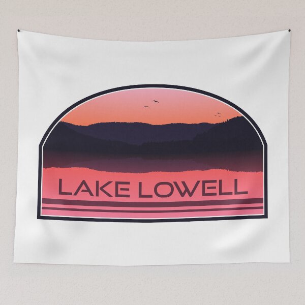 Item preview, Lake Lowell Idaho Red Sunrise designed and sold by Esskay Designs.