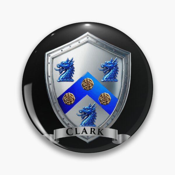 Item preview, Clark Crest Shield designed and sold by Highlandkings.