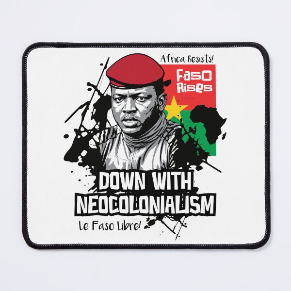 Item preview, Burkina Faso and Captain Ibrahim Traoré designed and sold by irfankokabi.