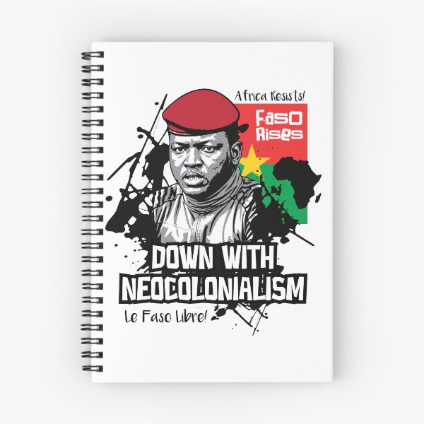 Item preview, Burkina Faso and Captain Ibrahim Traoré designed and sold by irfankokabi.
