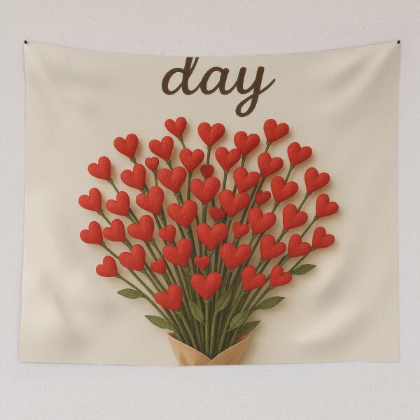 Item preview, Heart Bouquet for Mother’s Day designed and sold by artes-lunares.