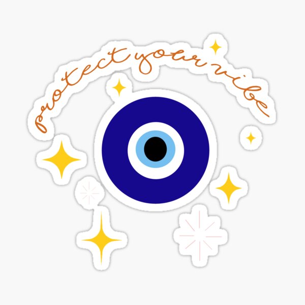 Item preview, Protect Your Vibe – Evil Eye Protection Design designed and sold by Mira.Made.