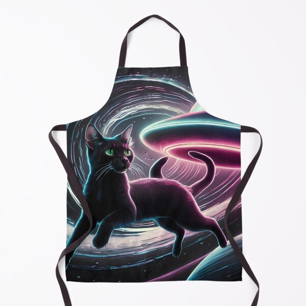 Item preview, Neon Cat in Galactic Space designed and sold by Paul-Place.