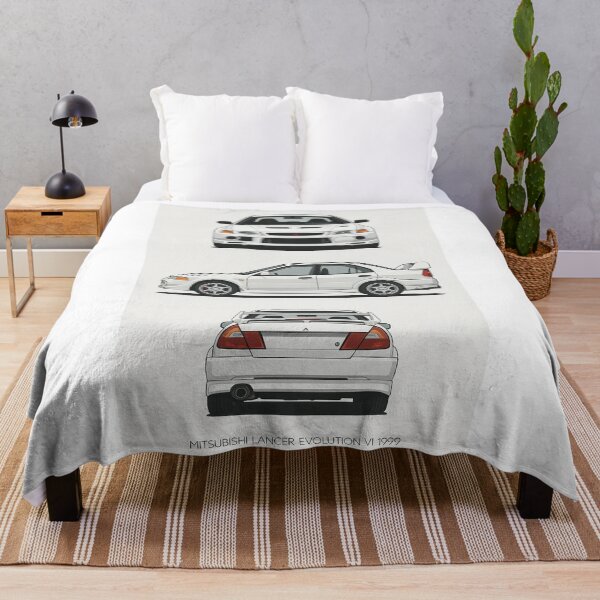 Item preview, 1999 Mitsubishi Lancer Evolution VI – Minimalist JDM Evo 6 Blueprint  designed and sold by TheArtOfCar.
