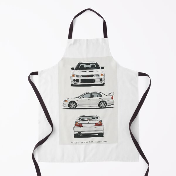 Item preview, 1999 Mitsubishi Lancer Evolution VI – Minimalist JDM Evo 6 Blueprint designed and sold by TheArtOfCar.