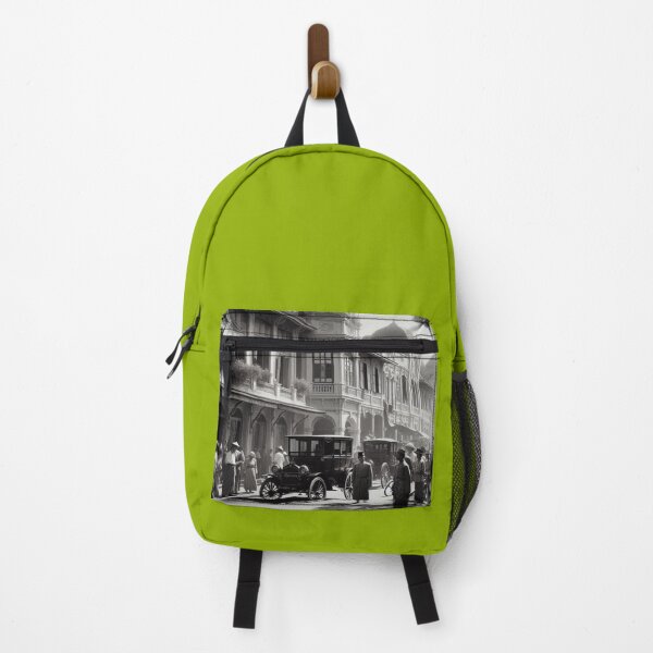 Item preview, 1930s Jakarta Office Scene – AI Vintage City Atmosphere Design for Clothing and Accessories for City Lovers & Travelers designed and sold by knalpot-design.