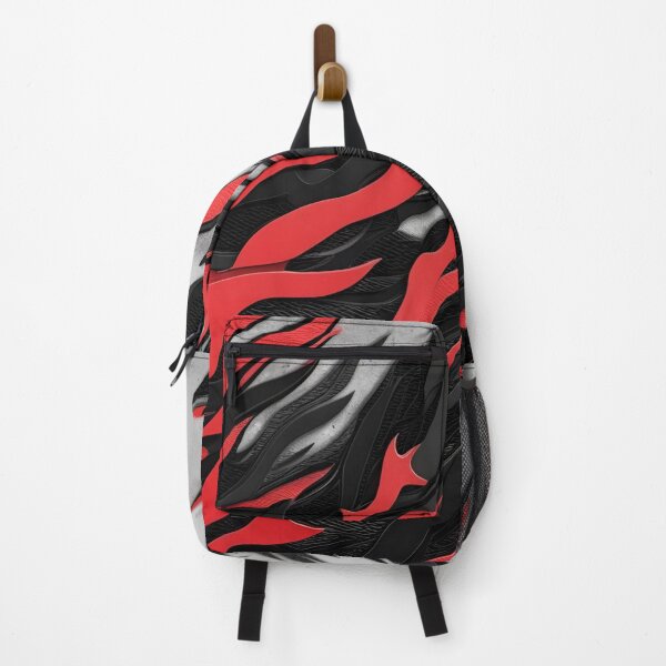 Item preview, Black, Grey, and Red Flames Pattern designed and sold by Mark Cannon.