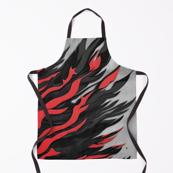 Item preview, Black, Grey, and Red Flames Pattern designed and sold by Mark Cannon.
