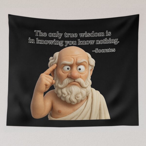 Item preview, The true wisdom of Socrates designed and sold by Girih.