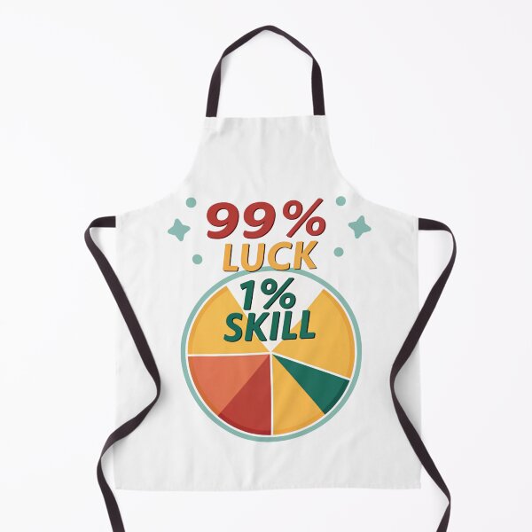 Item preview, 99% Luck 1 % skill designed and sold by Lucky 777.