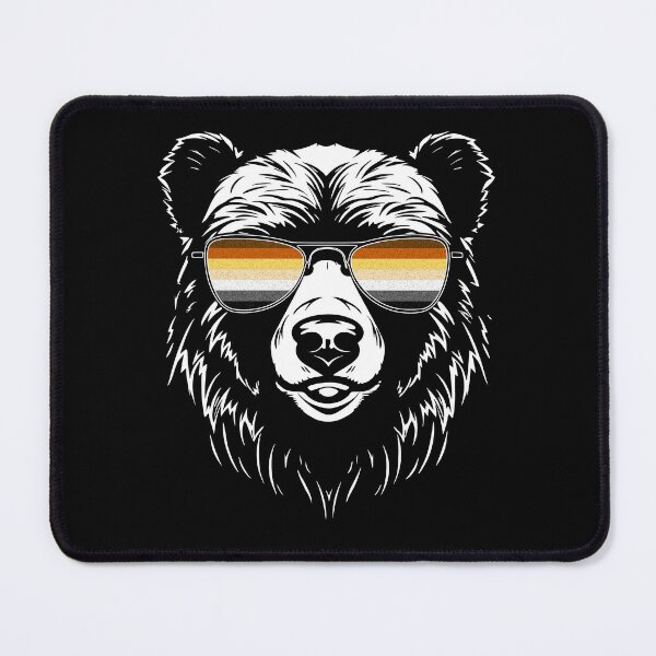 Item preview, Gay Bear Brotherhood Flag | LGBTQ Sunglasses Bear Gay Pride designed and sold by YikesForever.