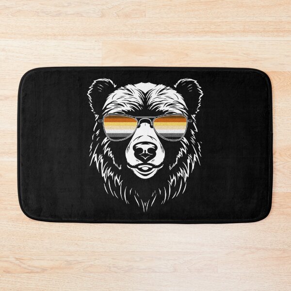 Item preview, Gay Bear Brotherhood Flag | LGBTQ Sunglasses Bear Gay Pride designed and sold by YikesForever.