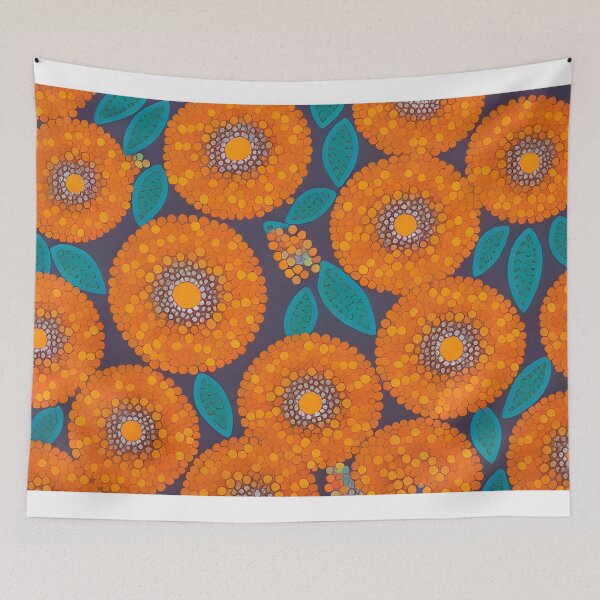 Item preview, Tangerine Blossoms bu designed and sold by Uglyandcute.
