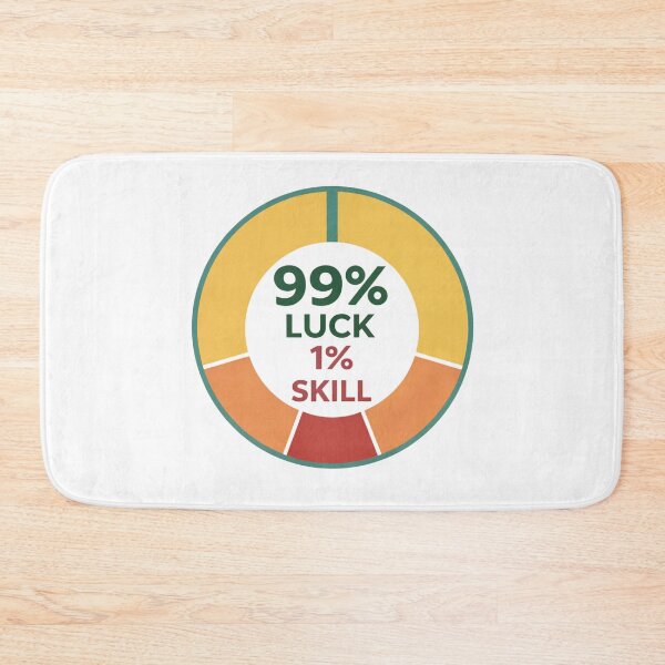 Item preview, 99 % Luck 1 Skill designed and sold by Lucky 777.