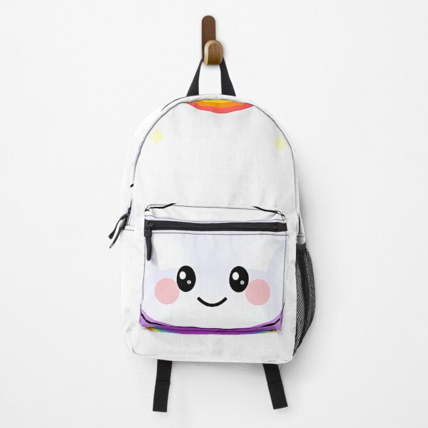 Item preview, Happy Kawaii Cloud with Rainbow - Cute Weather Sticker designed and sold by Arts-R-Us.