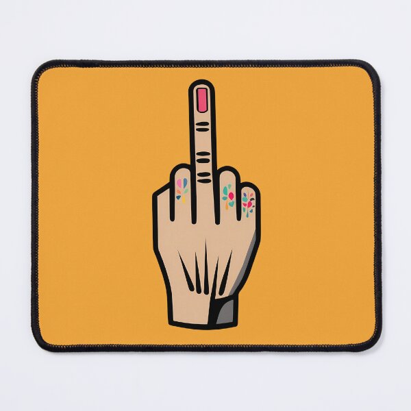Item preview, Cool Middle Finger Design designed and sold by HolaJosephina.