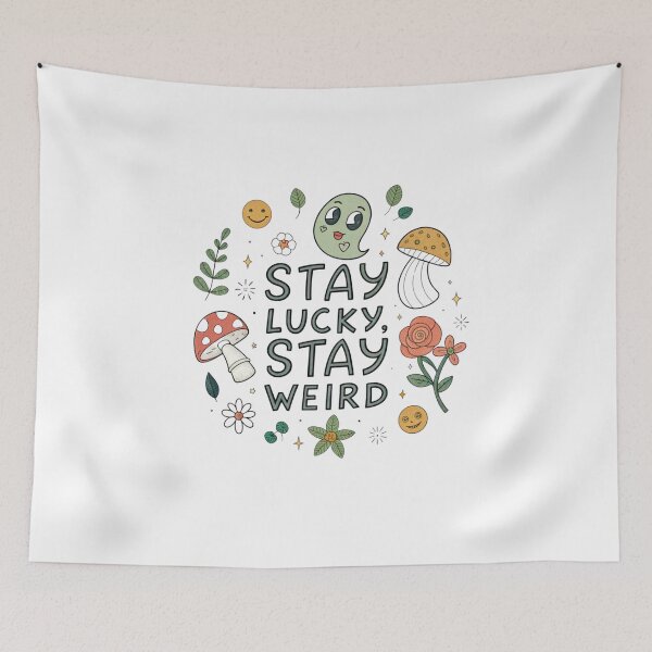 Item preview, Stay Lucky stay Weird designed and sold by Lucky 777.