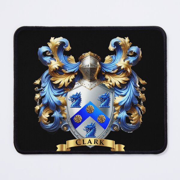 Item preview, Clark Family Crest  designed and sold by Highlandkings.