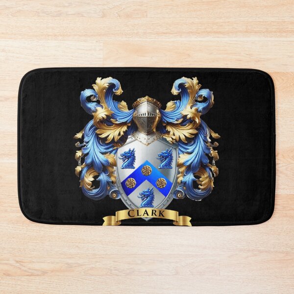 Item preview, Clark Family Crest  designed and sold by Highlandkings.